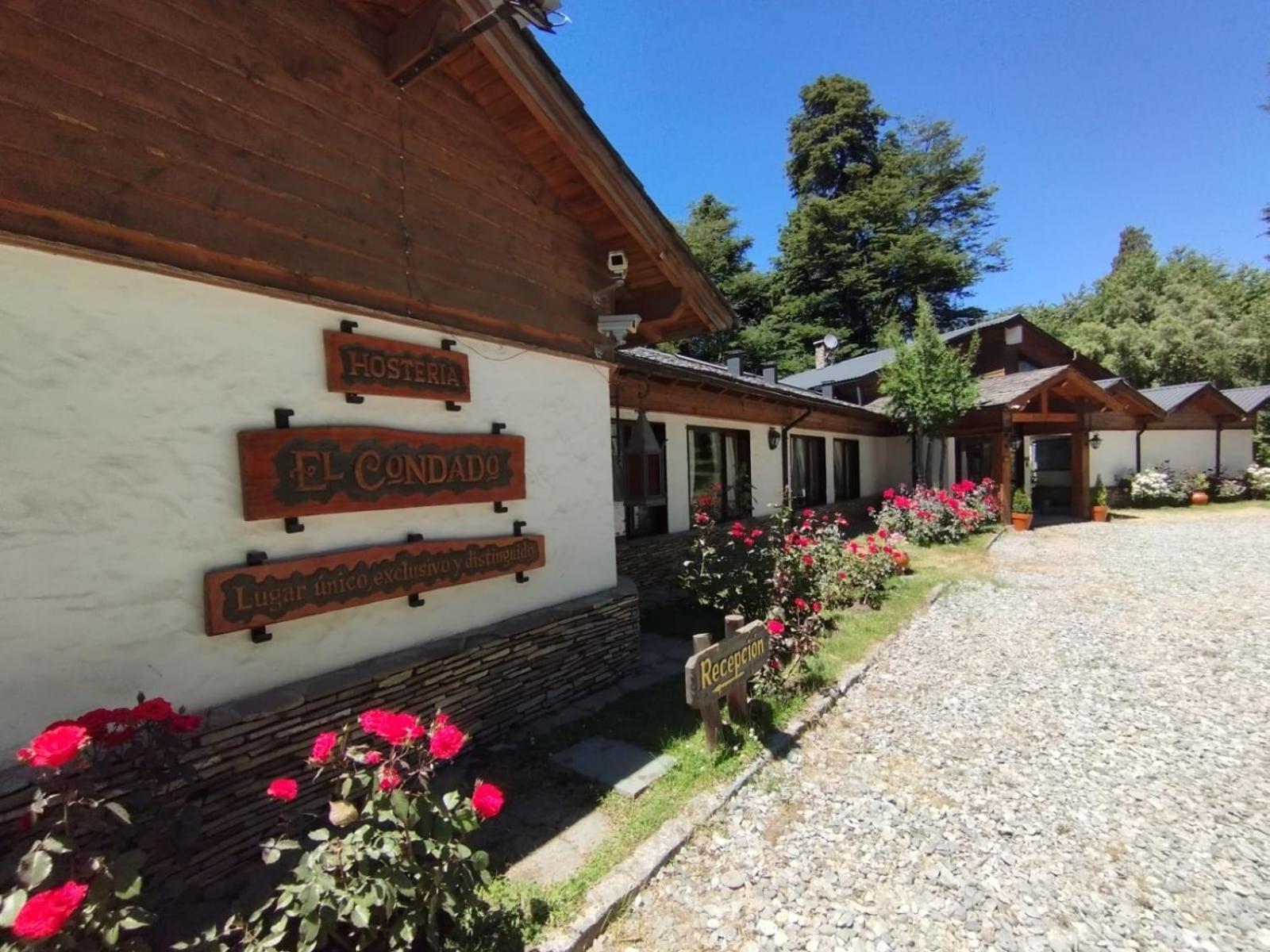 Hosteria El Condado San Carlos de Bariloche Bagian luar foto